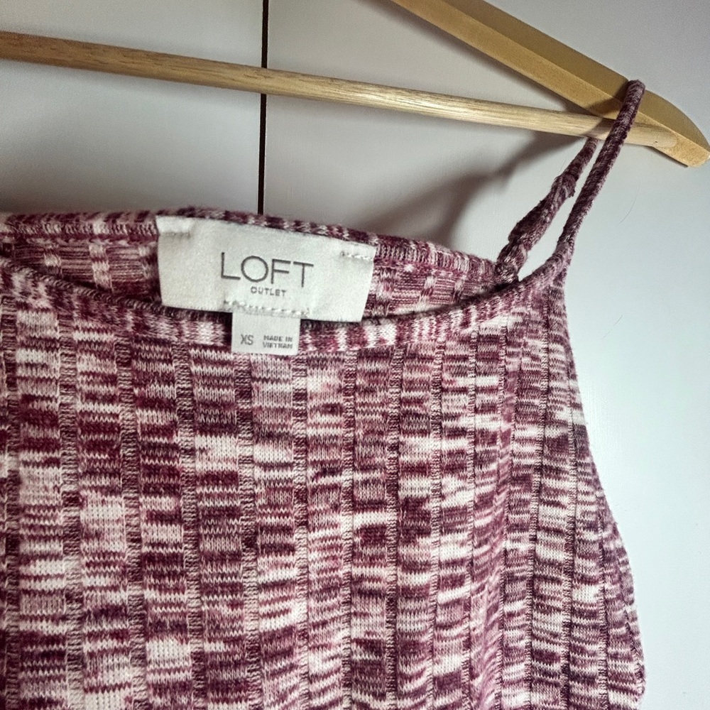 LOFT Women's Pink Top
